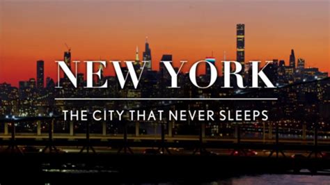 sleeping cities|The cities that never sleep .